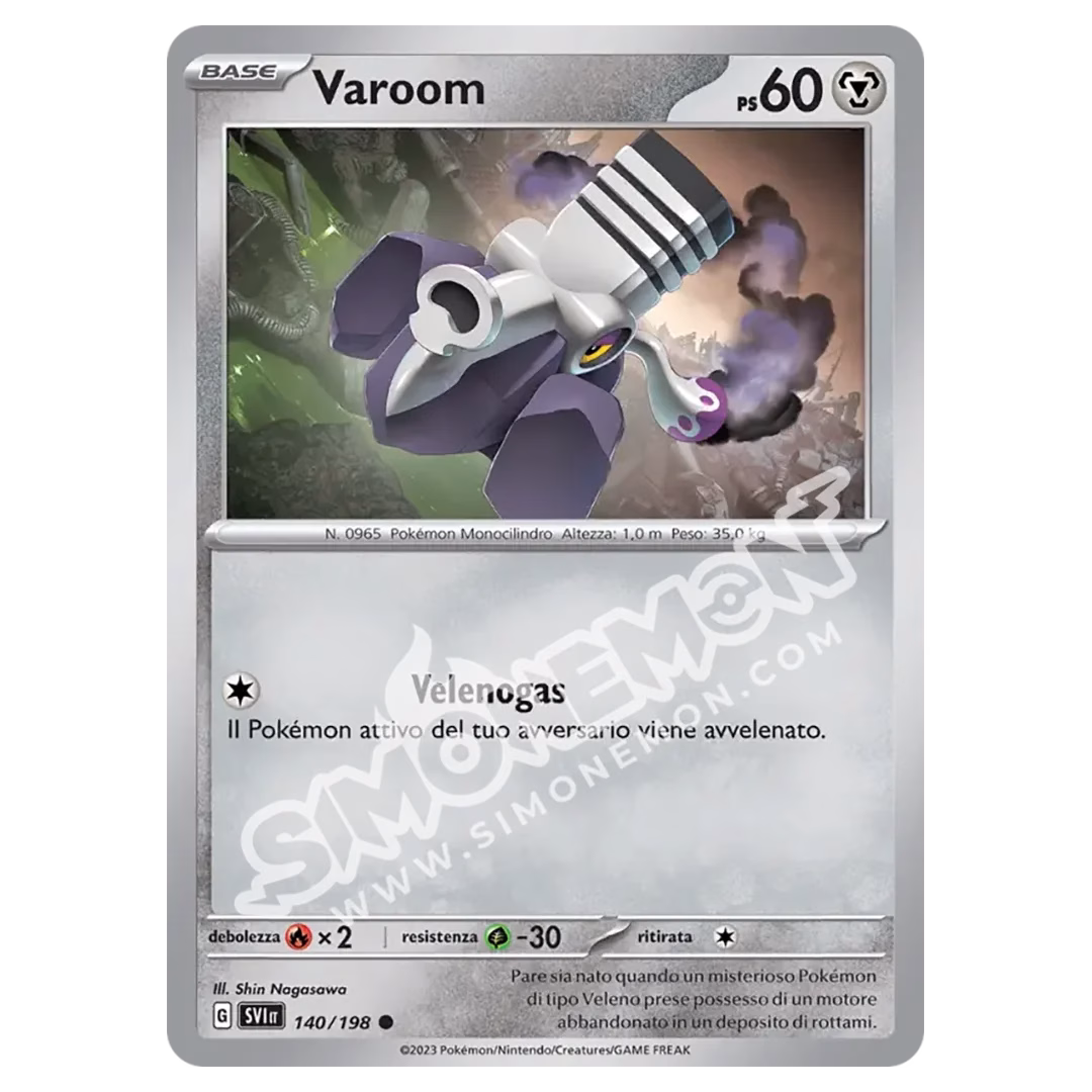 Varoom 140/198 Scarlatto e Violetto (IT)