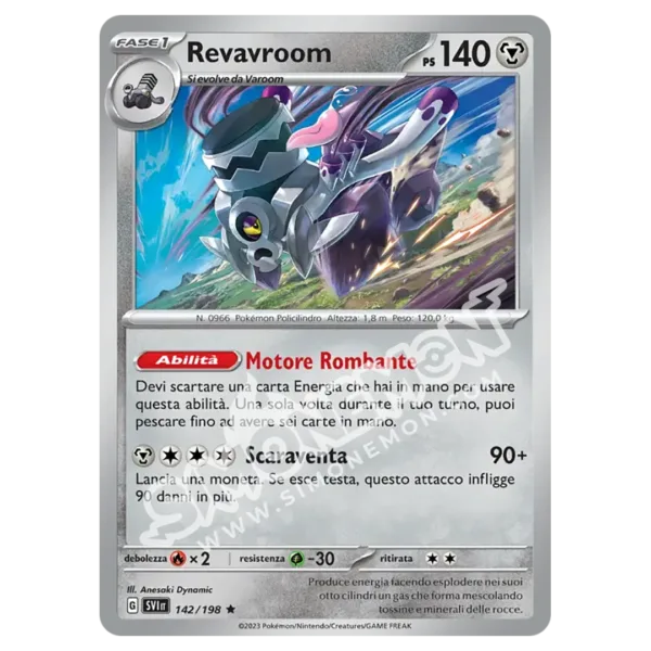 Revavroom 142/198 Scarlatto e Violetto Foil (IT)