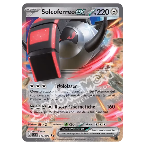 Solcoferreo-ex 143/198 Scarlatto e Violetto (IT)