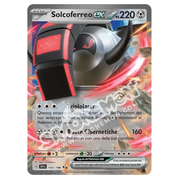 Solcoferreo-ex 143/198 Scarlatto e Violetto  (IT)