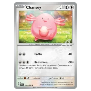 Chansey 144/198 Scarlatto e Violetto Reverse (IT)