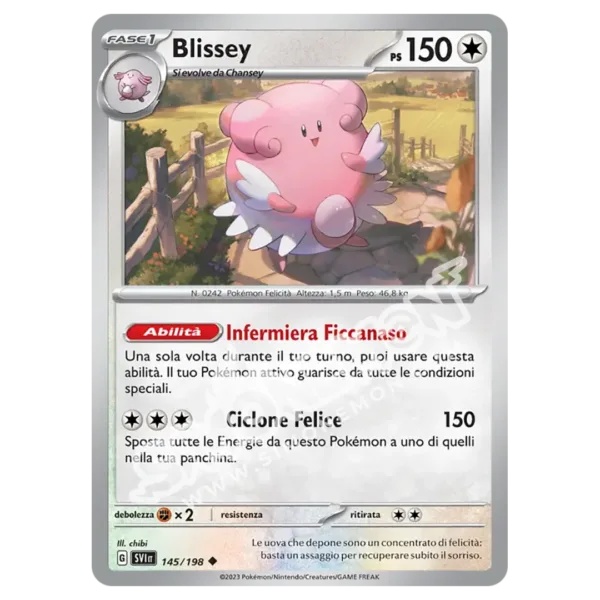 Blissey 145/198 Scarlatto e Violetto  (IT)