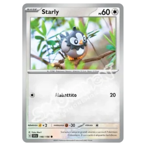 Starly 148/198 Scarlatto e Violetto Reverse (IT)