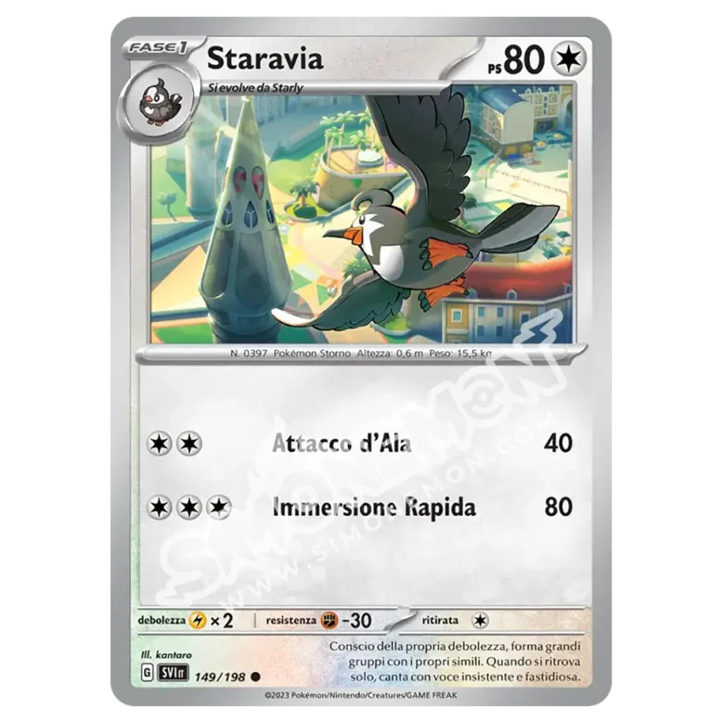 Staravia 149/198 Scarlatto e Violetto Reverse (IT)