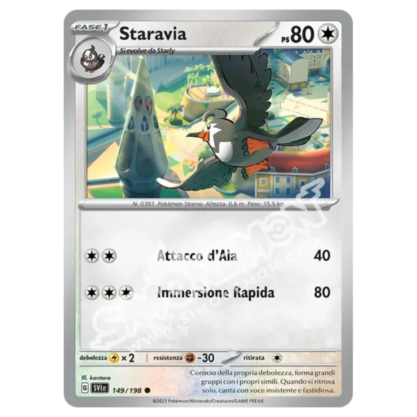 Staravia 149/198 Scarlatto e Violetto Reverse (IT)