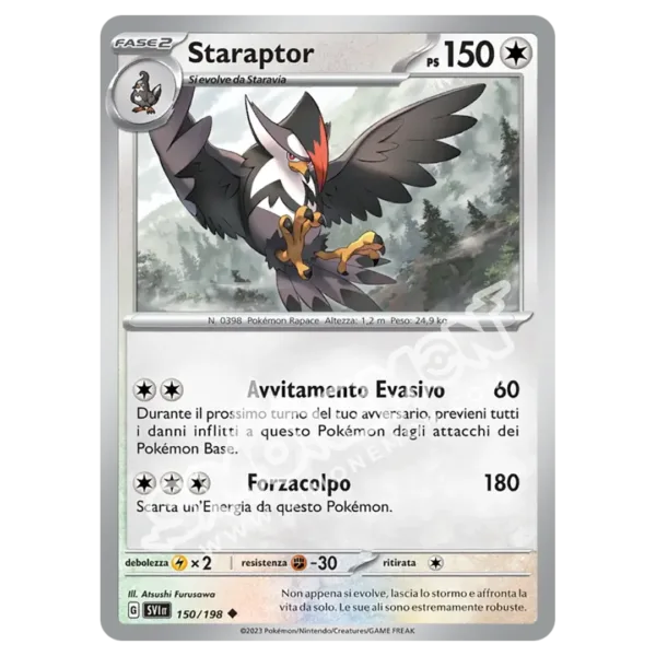 Staraptor 150/198 Scarlatto e Violetto  (IT)