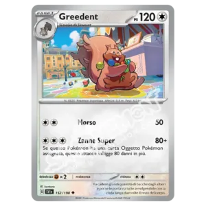 Greedent 152/198 Scarlatto e Violetto Reverse (IT)