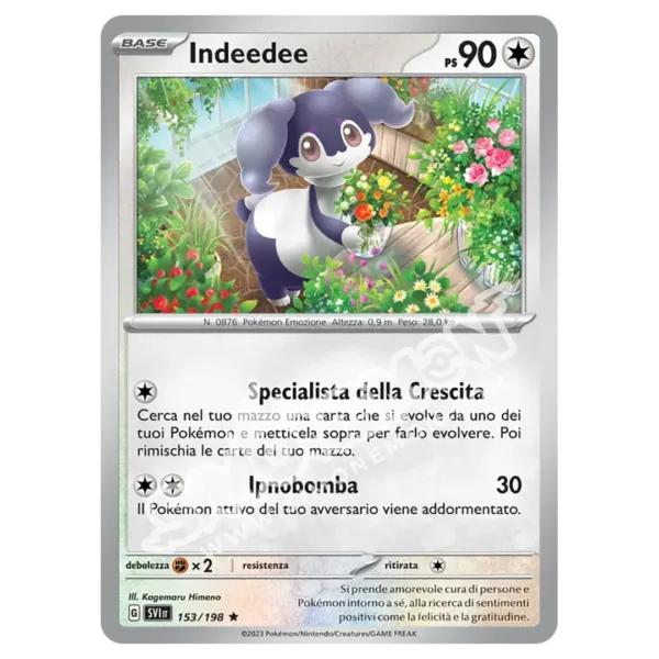 Indeedee 153/198 Scarlatto e Violetto (IT)