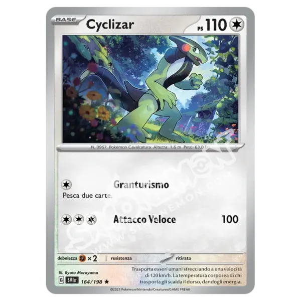 Cyclizar 164/198 Scarlatto e Violetto Foil (IT)
