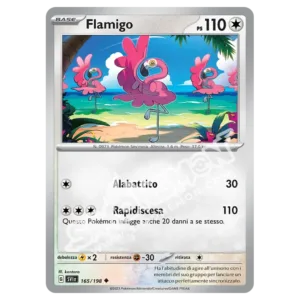 Flamigo 165/198 Scarlatto e Violetto Reverse (IT)