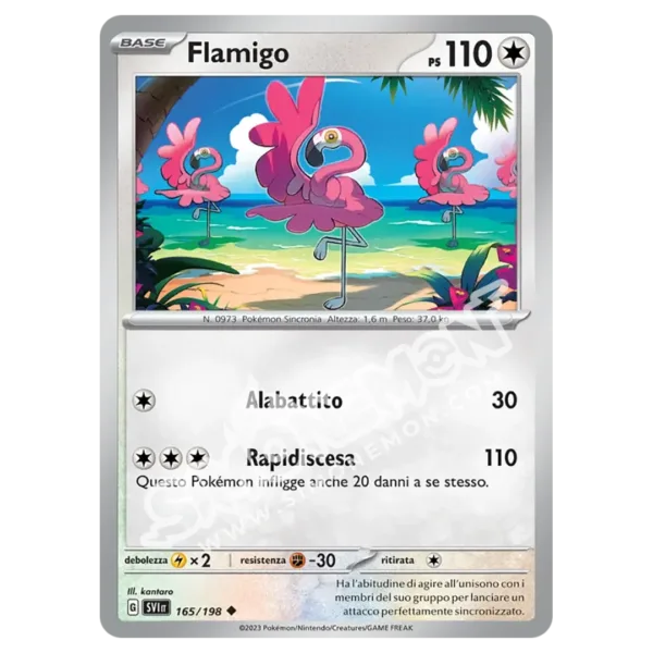 Flamigo 165/198 Scarlatto e Violetto Reverse (IT)