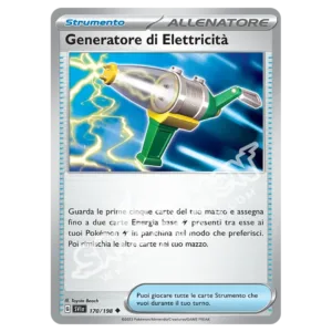 Generatore di Elettricità 170/198 Scarlatto e Violetto Reverse (IT)