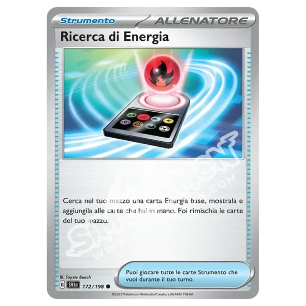 Ricerca di Energia 172/198 Scarlatto e Violetto Reverse (IT)