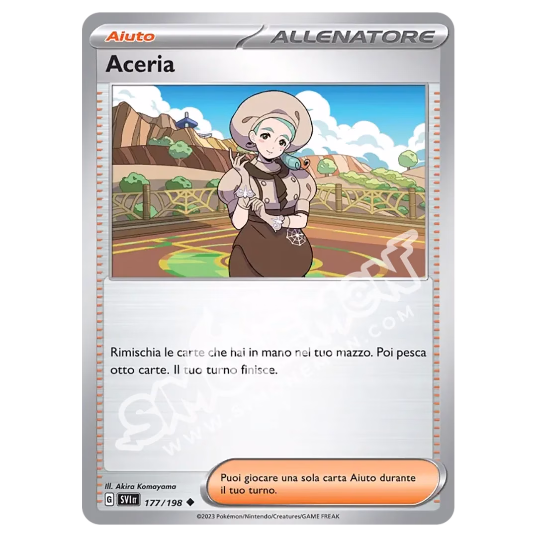 Aceria 177/198 Scarlatto e Violetto Reverse (IT)