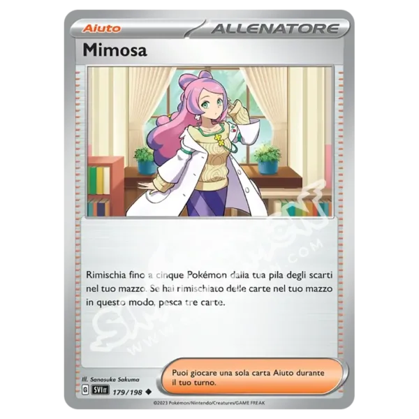 Mimosa 179/198 Scarlatto e Violetto Reverse (IT)