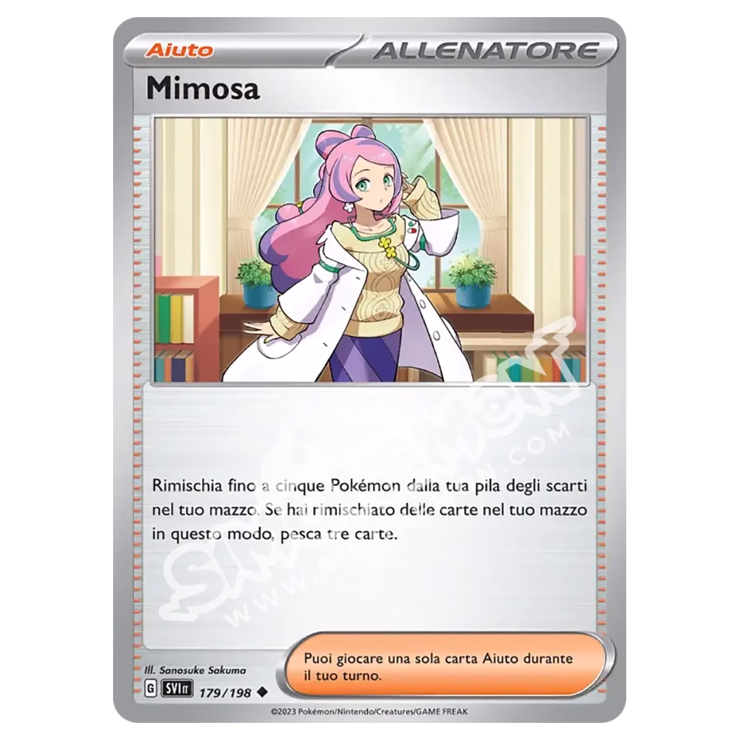 Mimosa 179/198 Scarlatto e Violetto Reverse (IT)