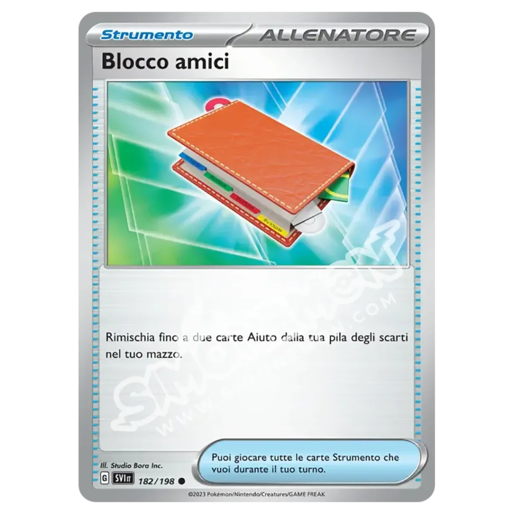 Blocco amici 182/198 Scarlatto e Violetto Reverse (IT)