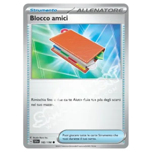 Blocco amici 182/198 Scarlatto e Violetto Reverse (IT)