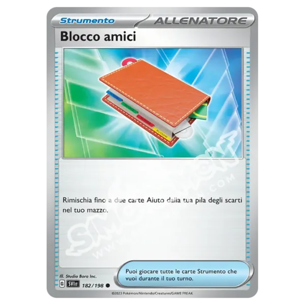 Blocco amici 182/198 Scarlatto e Violetto Reverse (IT)