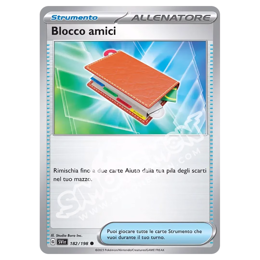 Blocco amici 182/198 Scarlatto e Violetto Reverse (IT)