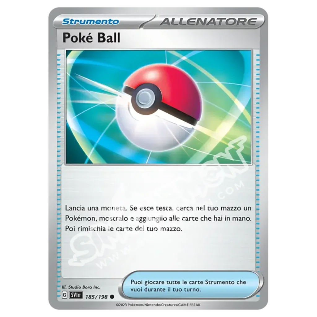 Poké Ball 185/198 Scarlatto e Violetto (IT)