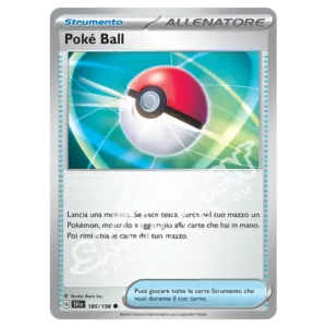 Poké Ball 185/198 Scarlatto e Violetto Reverse (IT)