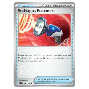 Acchiappa-Pokémon 187/198 Scarlatto e Violetto Reverse (IT)