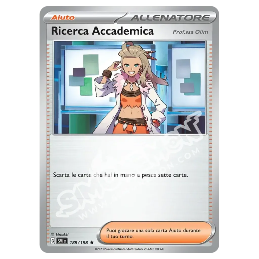 Ricerca Accademica 189/198 Scarlatto e Violetto Foil (IT)
