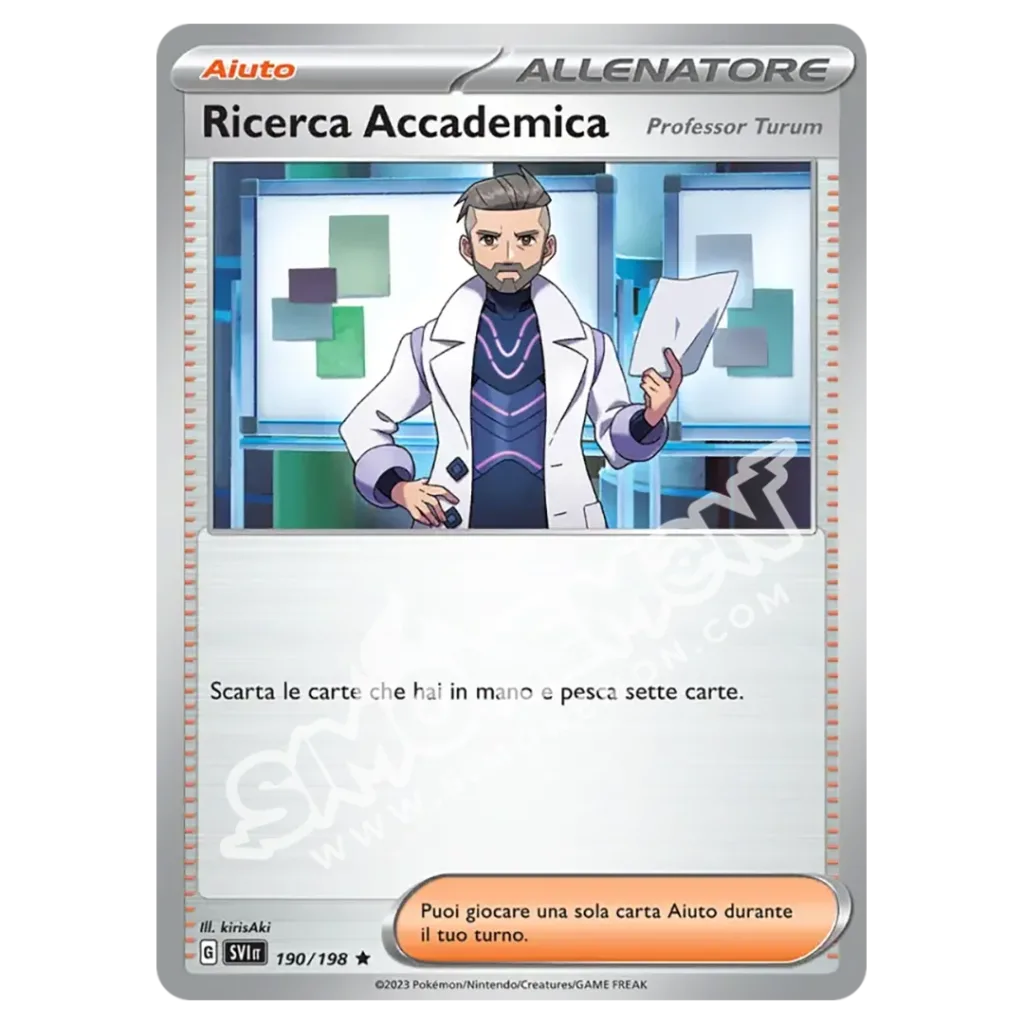 Ricerca Accademica 190/198 Scarlatto e Violetto Foil (IT)