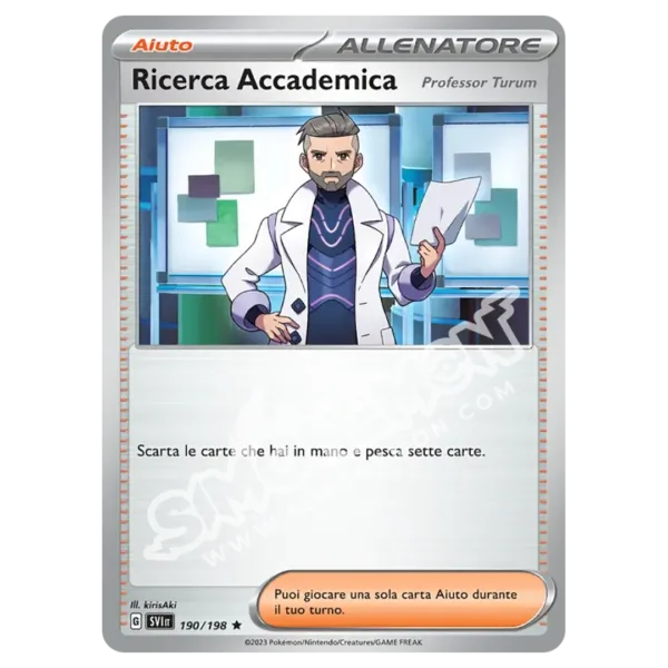 Ricerca Accademica 190/198 Scarlatto e Violetto Foil (IT)