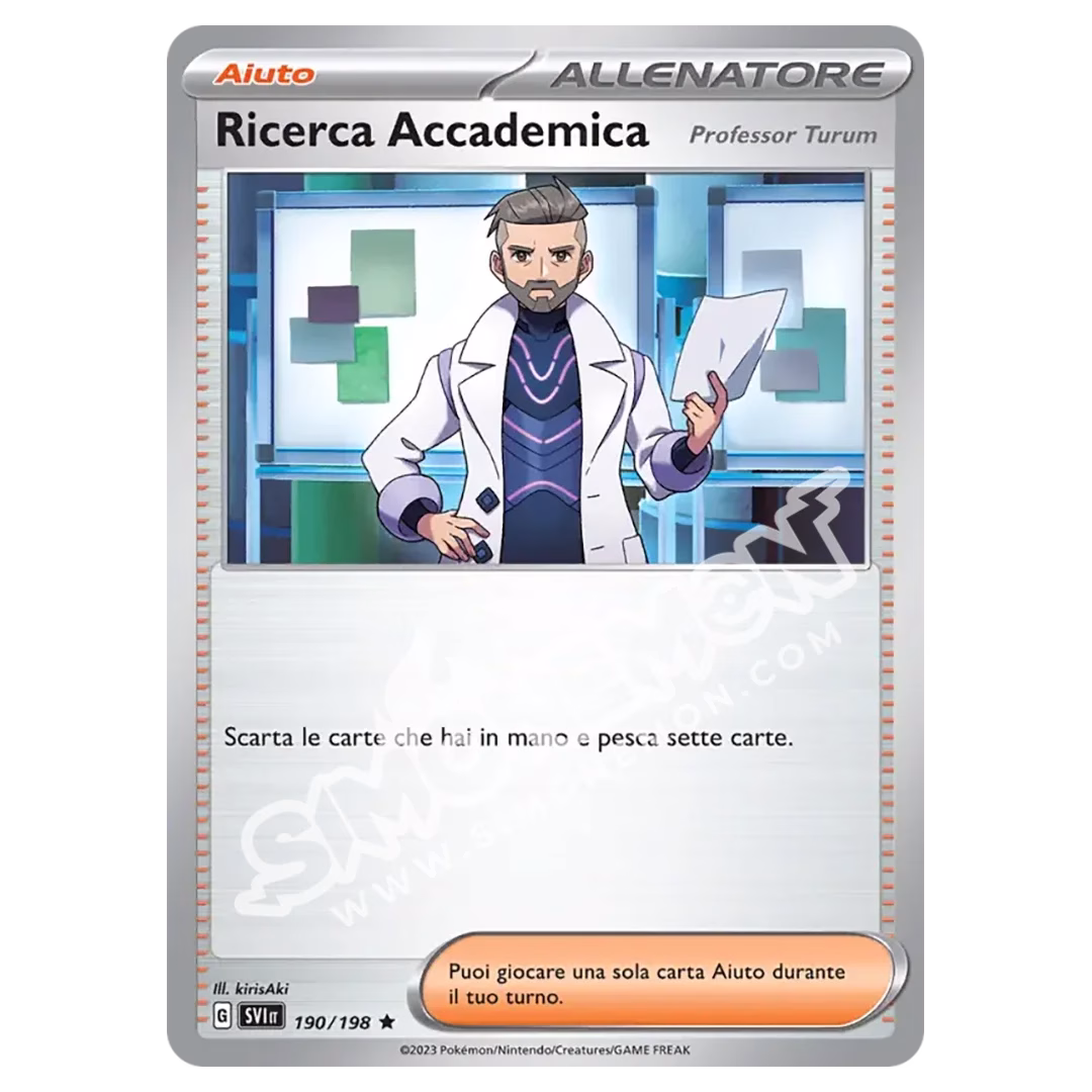 Ricerca Accademica 190/198 Scarlatto e Violetto Foil (IT)