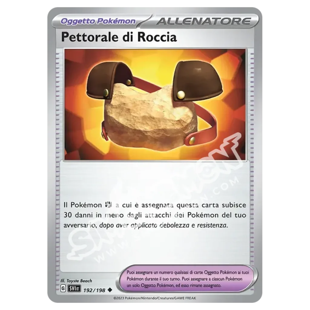 Pettorale di Roccia 192/198 Scarlatto e Violetto  (IT)