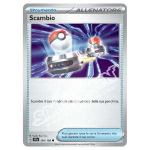 Scambio 194/198 Scarlatto e Violetto Reverse (IT)