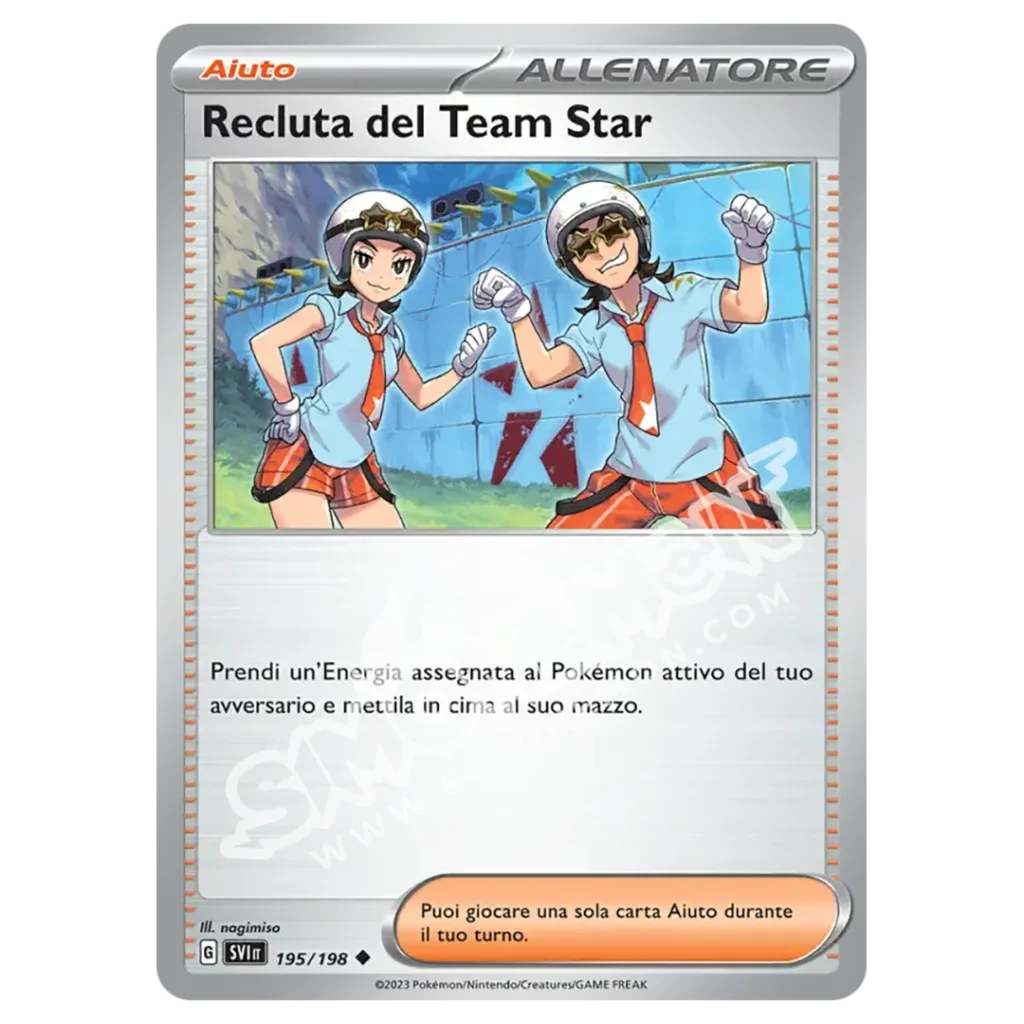 Recluta del Team Star 195/198 Scarlatto e Violetto (IT)