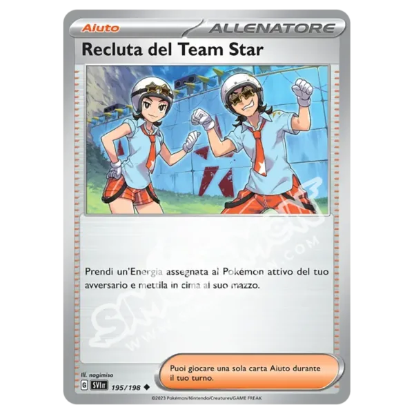 Recluta del Team Star 195/198 Scarlatto e Violetto (IT)