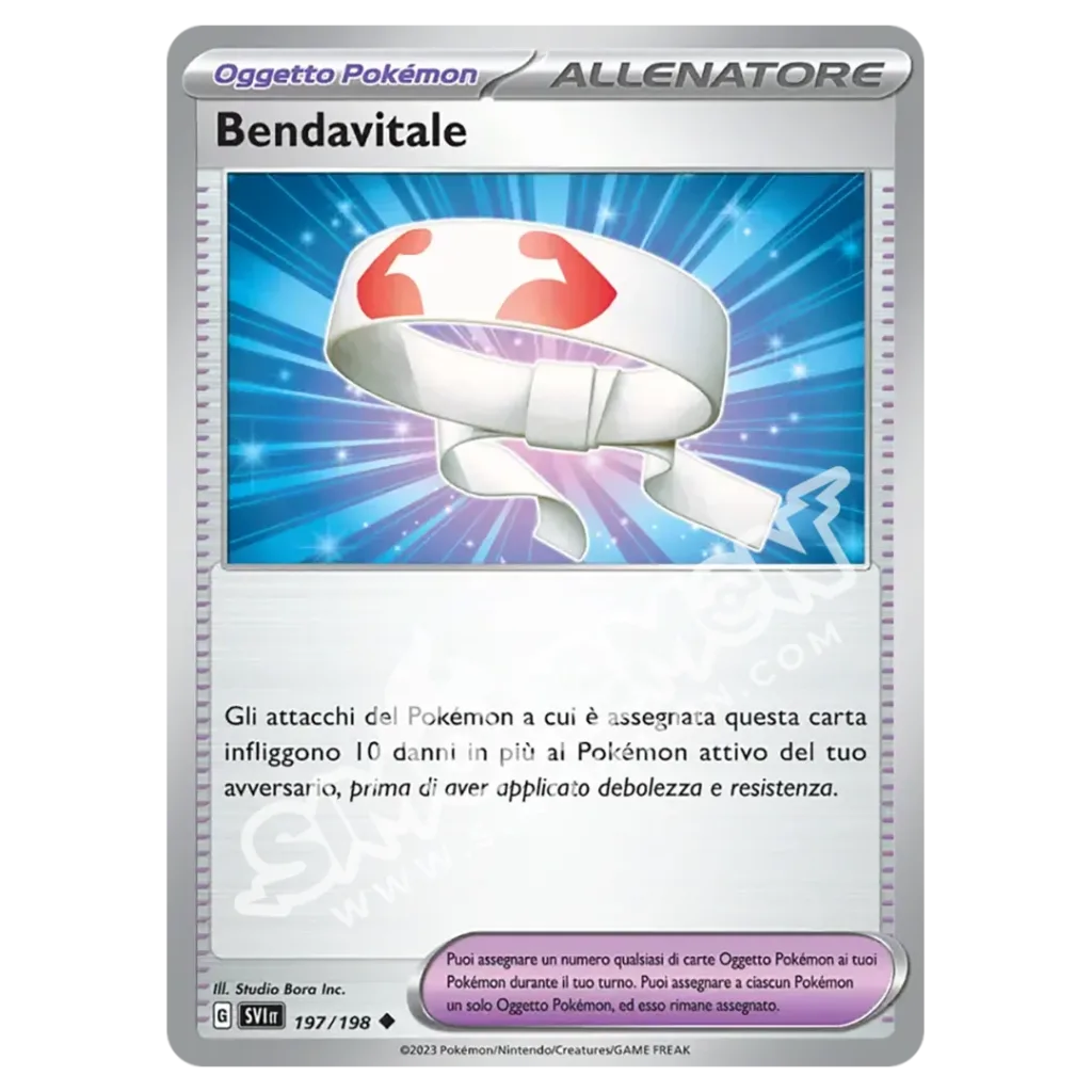 Bendavitale 197/198 Scarlatto e Violetto Reverse (IT)