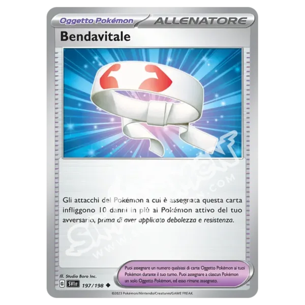 Bendavitale 197/198 Scarlatto e Violetto Reverse (IT)