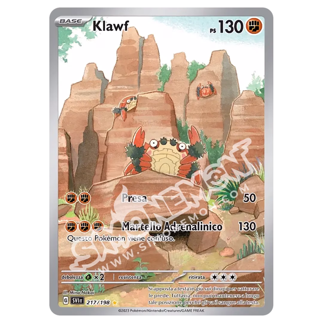 Klawf 217/198 Scarlatto e Violetto (IT)