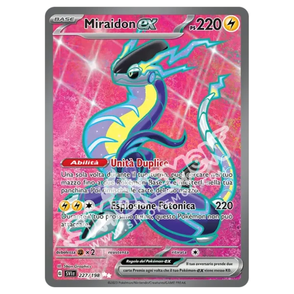 Miraidon-ex 227/198 Scarlatto e Violetto (IT)