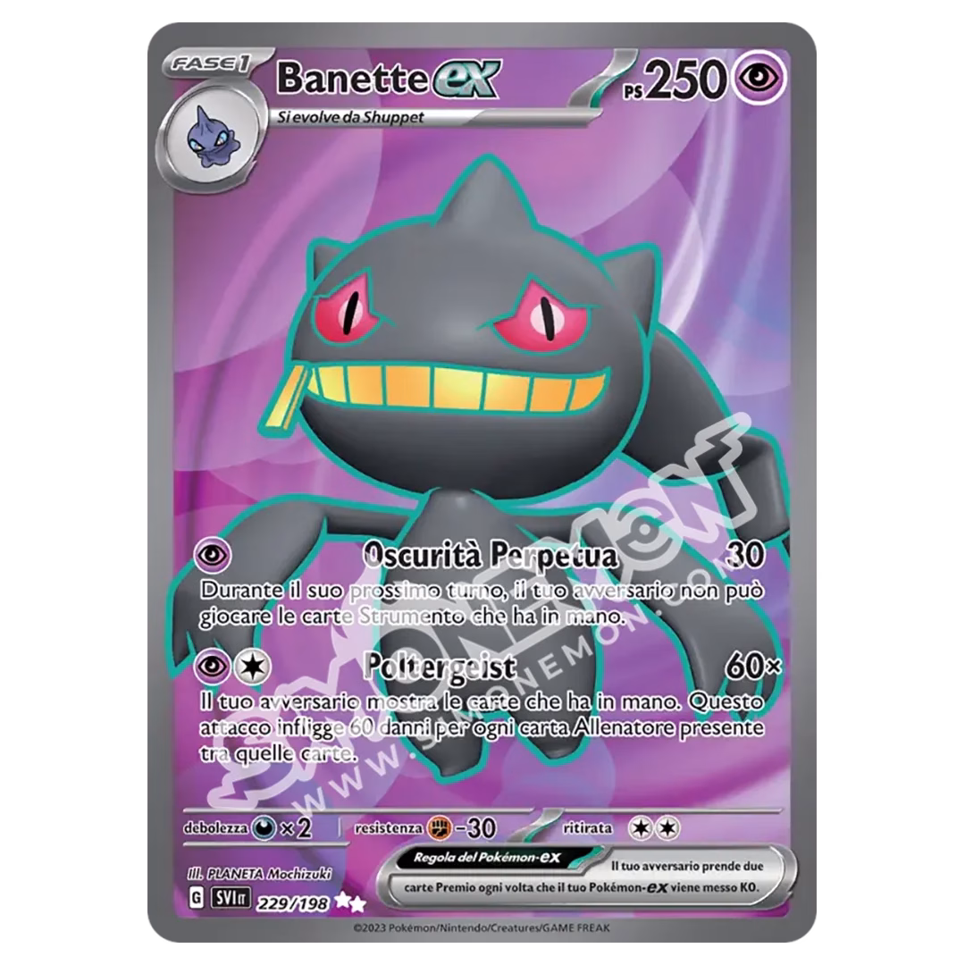 Banette-ex 229/198 Scarlatto e Violetto (IT)