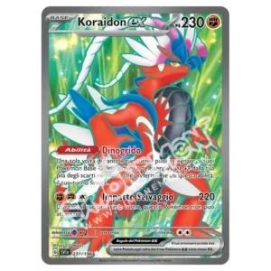 Koraidon-ex 231/198 Scarlatto e Violetto  (IT)