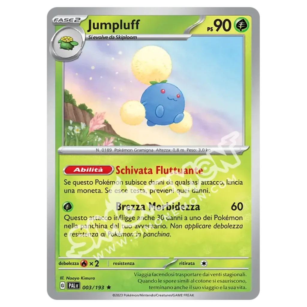 Jumpluff 003/193 Evoluzioni a Paldea Foil (IT)