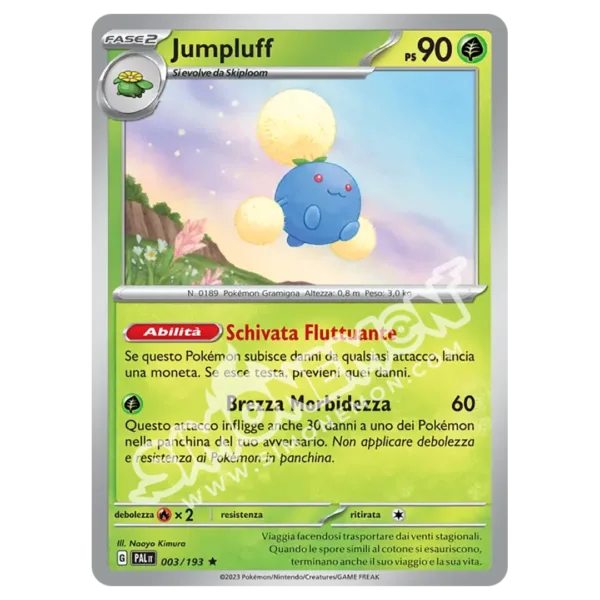 Jumpluff 003/193 Evoluzioni a Paldea Foil (IT)