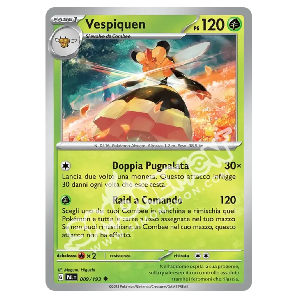 Vespiquen 009/193 Evoluzioni a Paldea Reverse (IT)