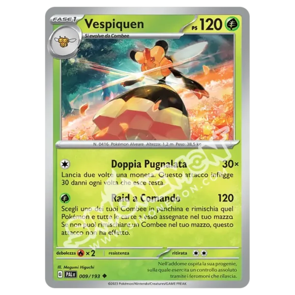 Vespiquen 009/193 Evoluzioni a Paldea Reverse (IT)
