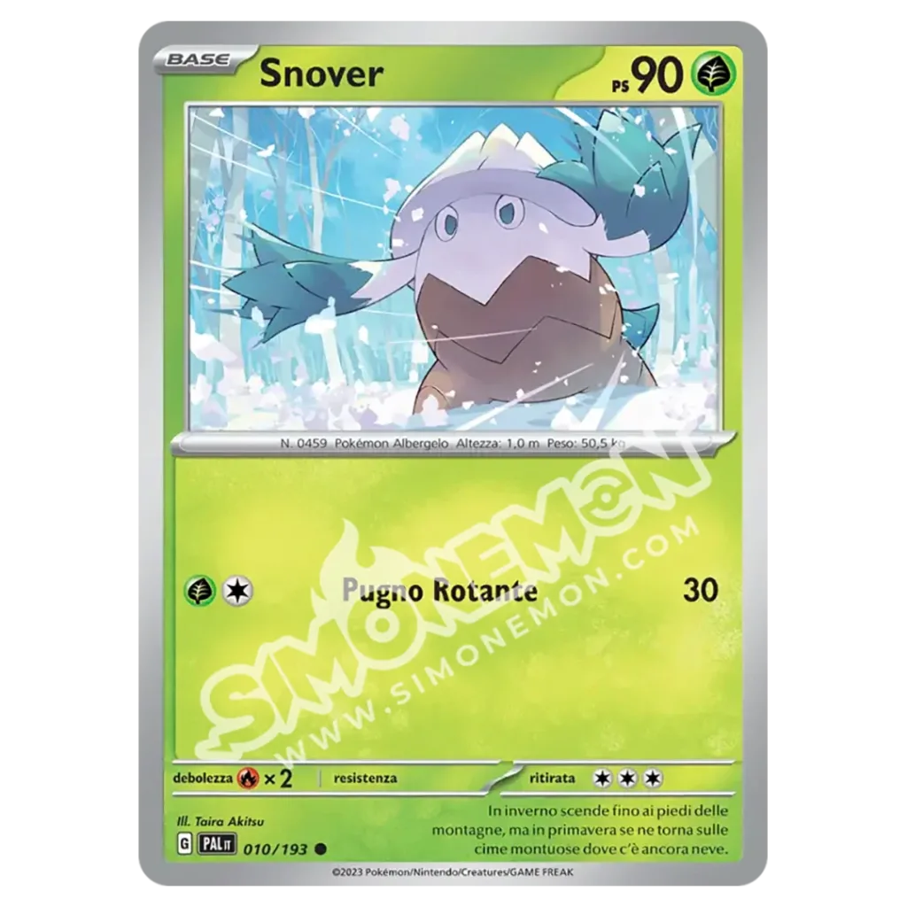 Snover 010/193 Evoluzioni a Paldea Reverse (IT)