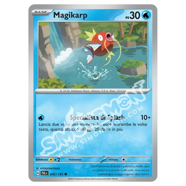 Magikarp 042/193 Evoluzioni a Paldea  (IT)