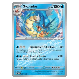 Gyarados 043/193 Evoluzioni a Paldea Foil (IT)