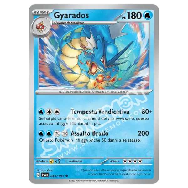 Gyarados 043/193 Evoluzioni a Paldea Foil (IT)