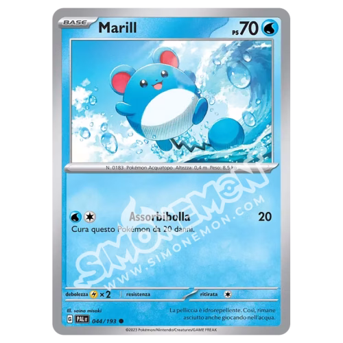 Marill 044/193 Evoluzioni a Paldea Reverse (IT)